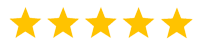 Five star customer rating