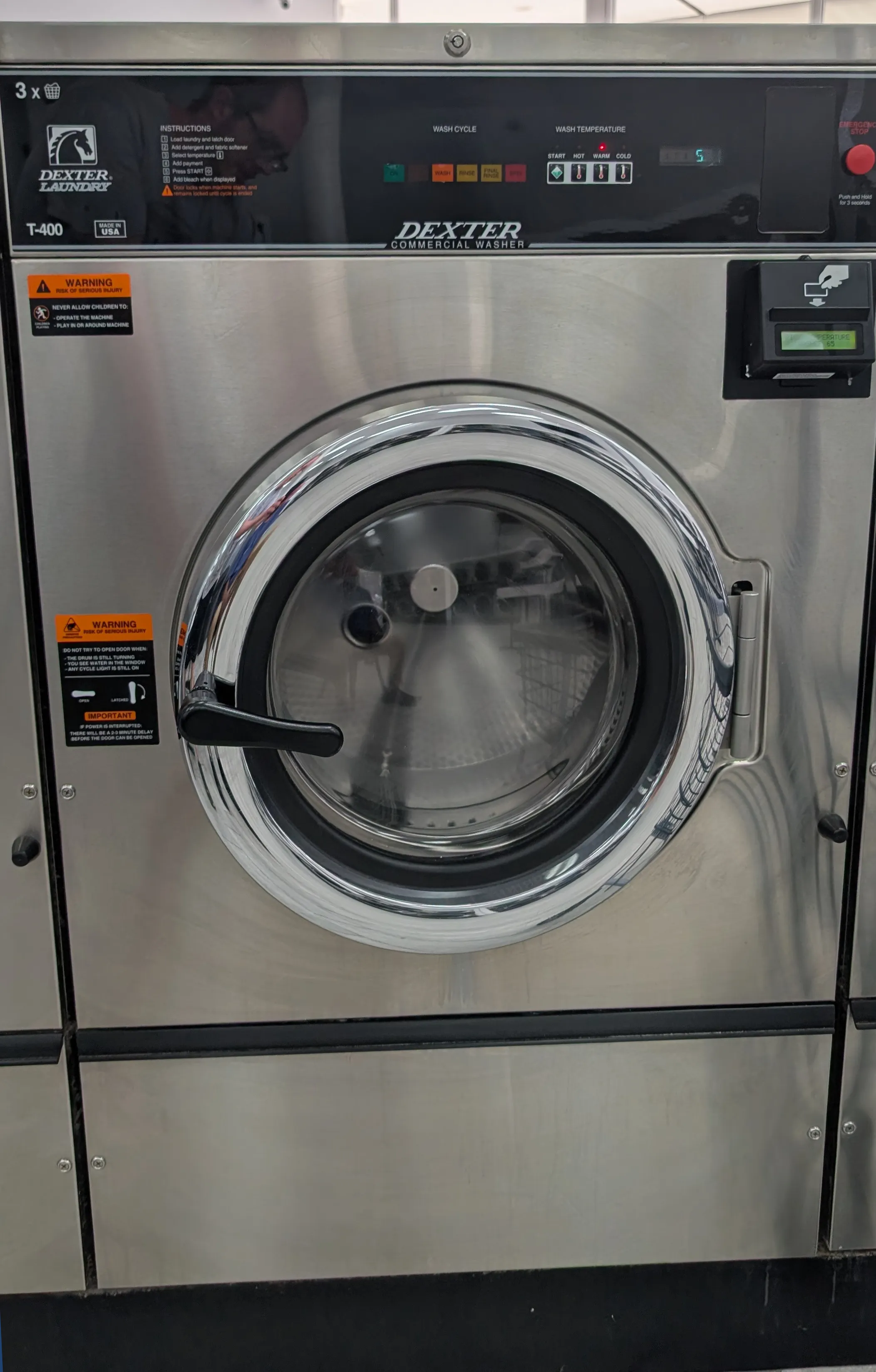 30 pound capacity Dexter washer