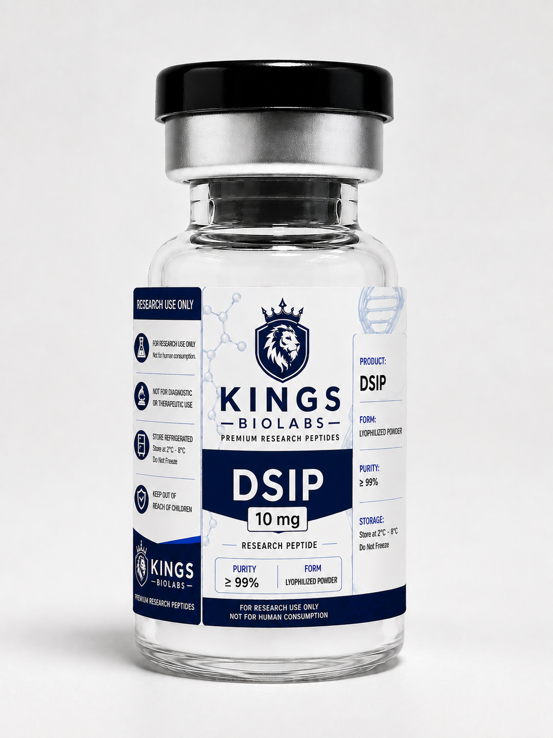 DSIP research peptide