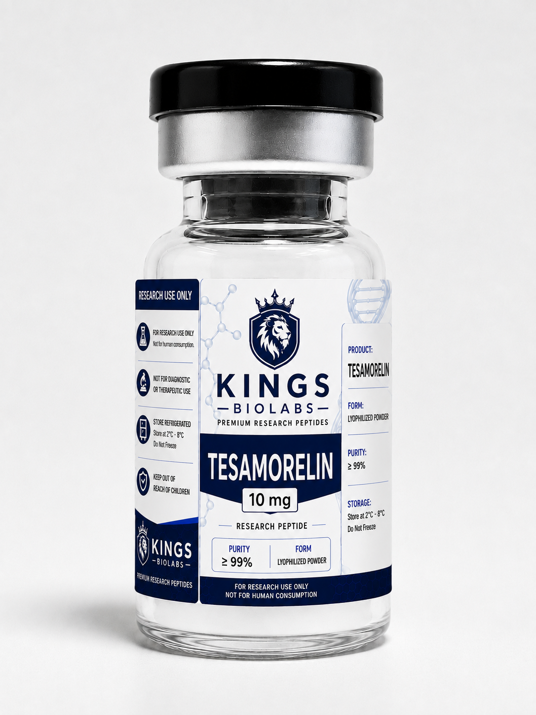Tesamorelin research peptide