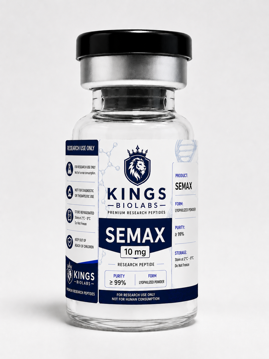 Semax research peptide