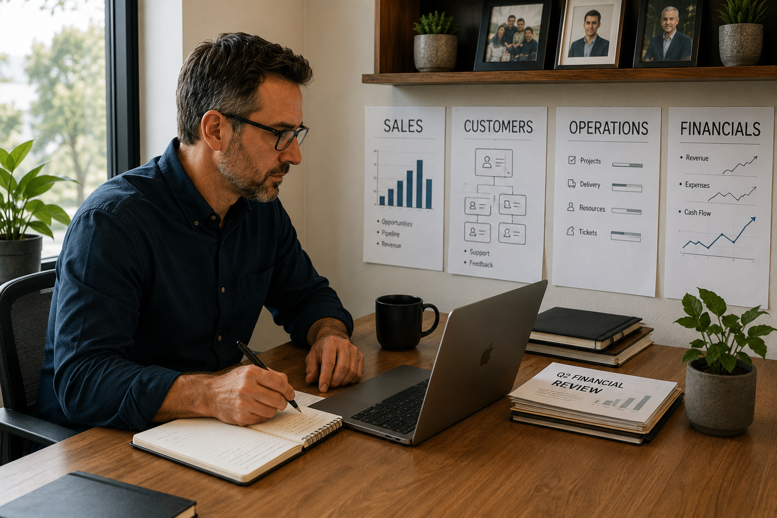 image of business strategy session (for a data analytics and business intelligence)