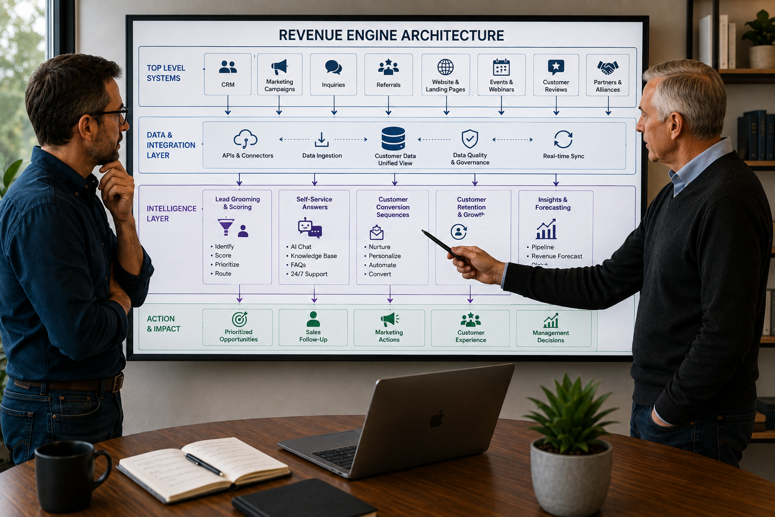 image of collaborative meeting (for a consulting firm)