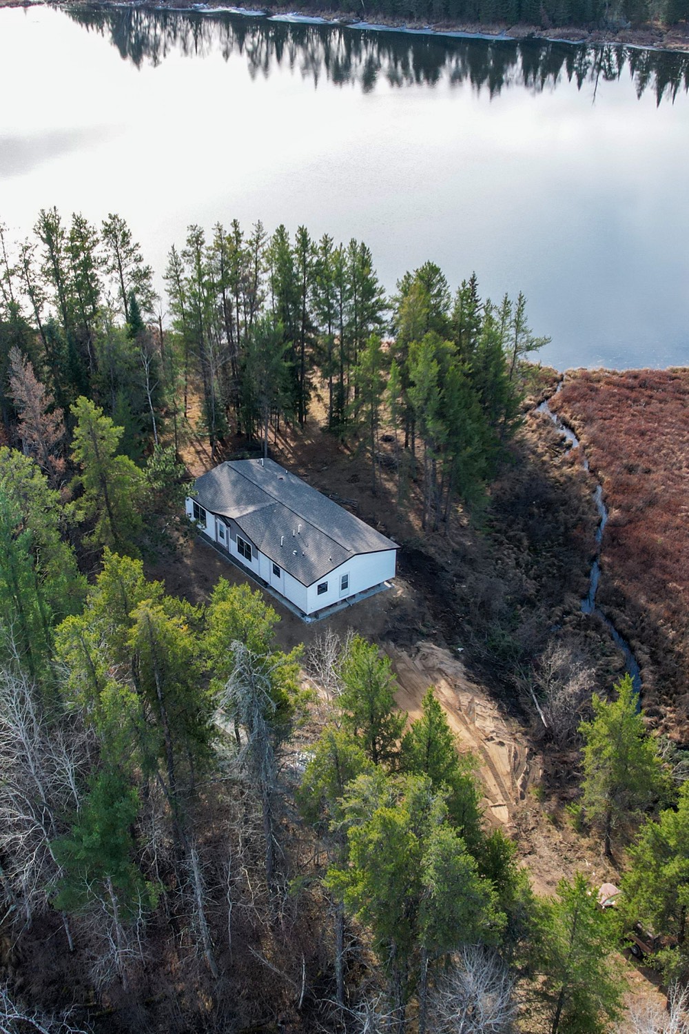 A Village Homes home by a northern Minnesota lake