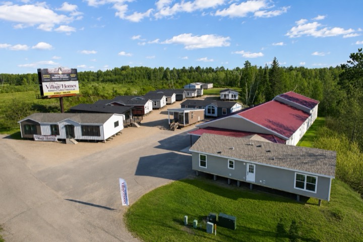 Bemidji lot · aerial
