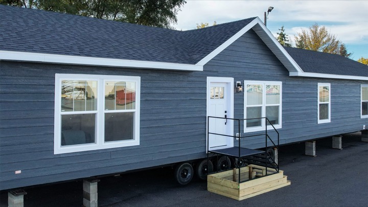 New home exterior