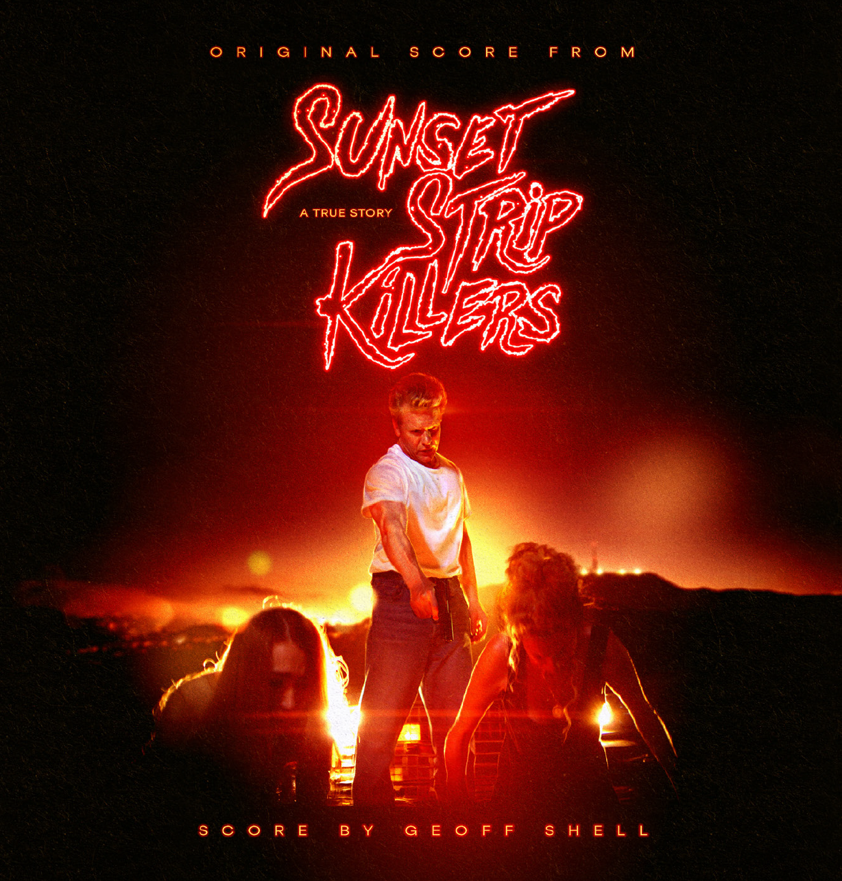 Cover artwork for the Sunset Strip Killers soundtrack
