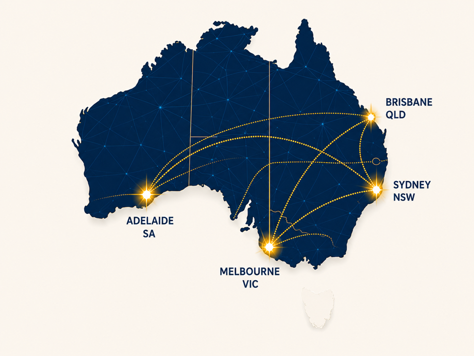 PanAus Partners offices across Australia