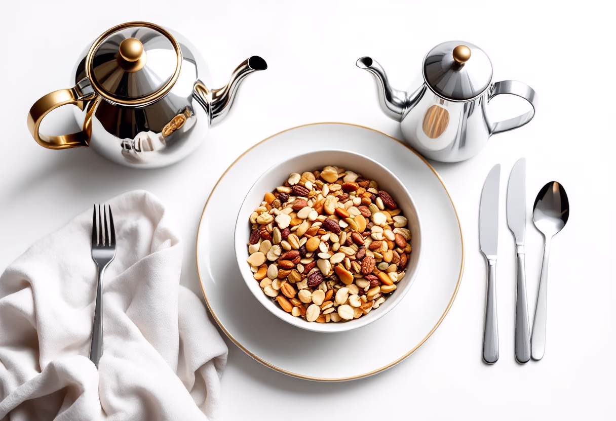 image of delicious breakfast spread (for a bed & breakfast)