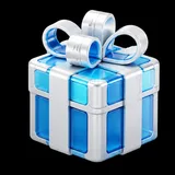 Icono de caja de regalo