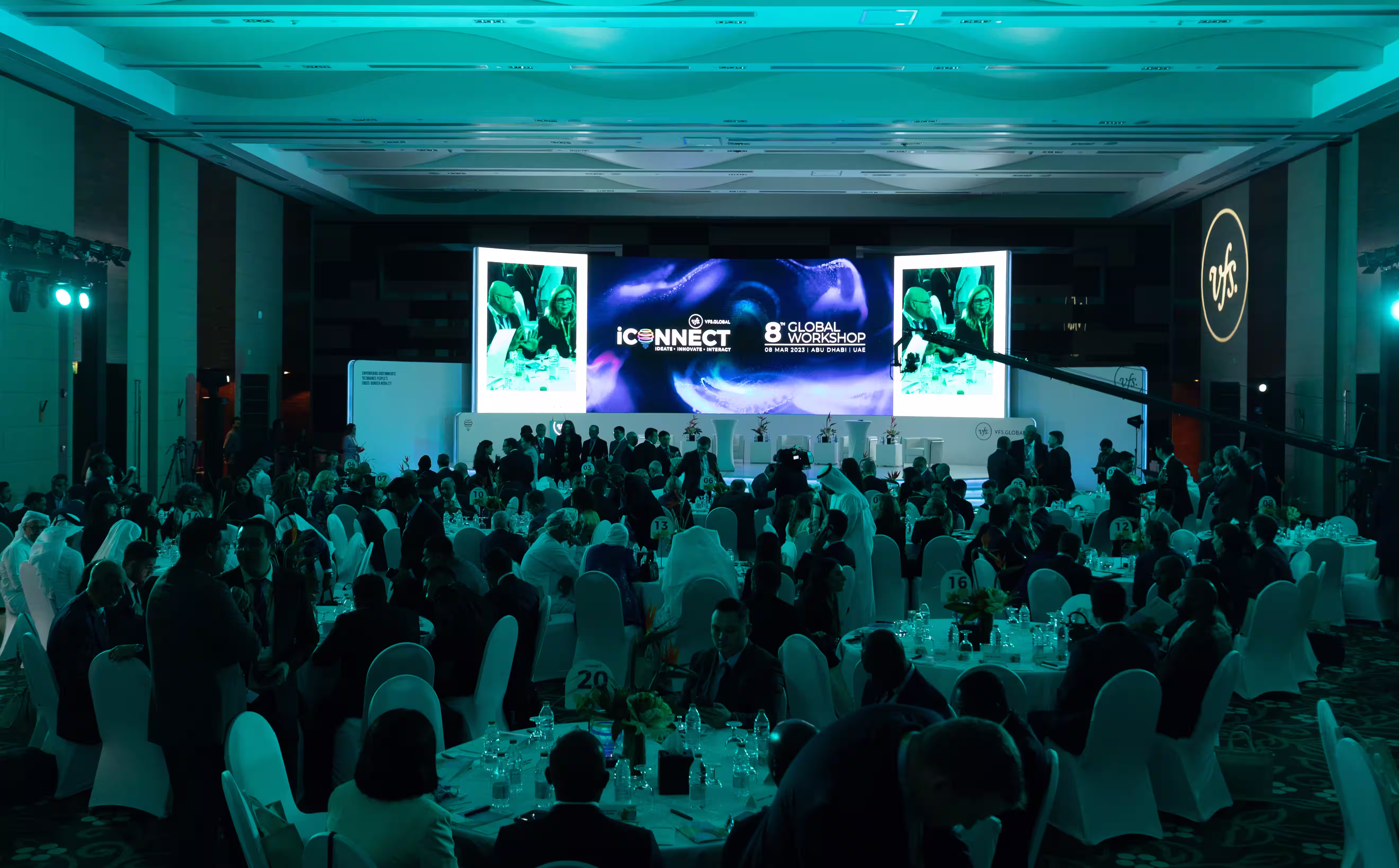 Delegates attending VFS Global iCONNECT in Abu Dhabi