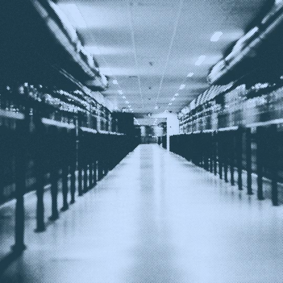 Data center facility interior