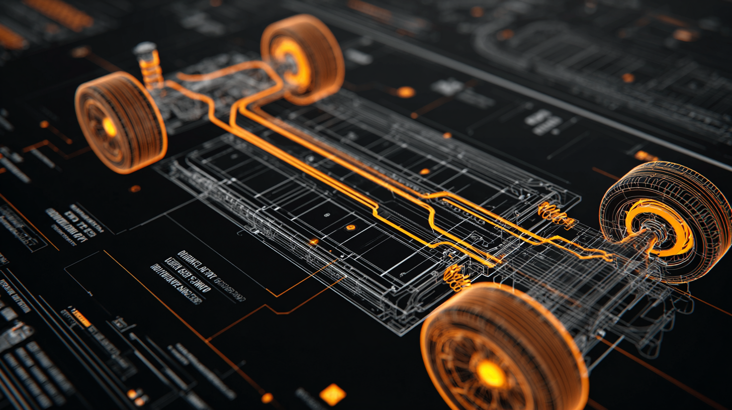 EV battery blueprint schematic