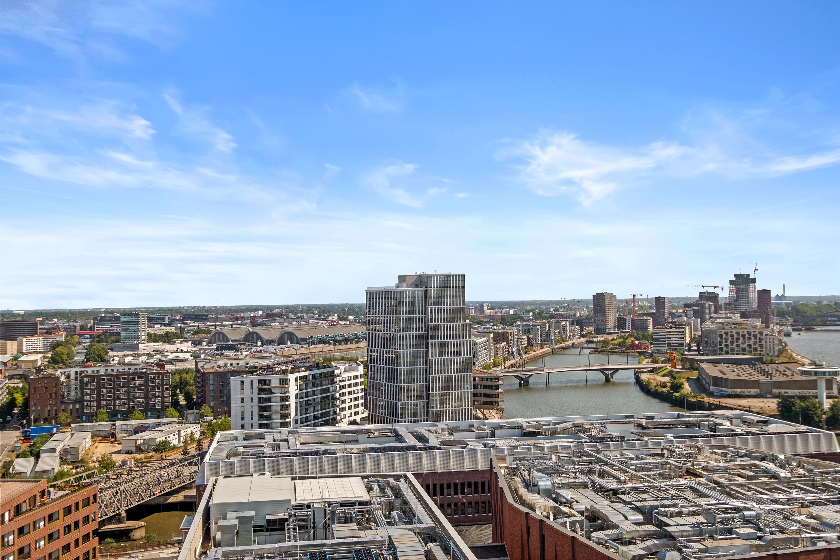 Ausblick von der Dachterrasse