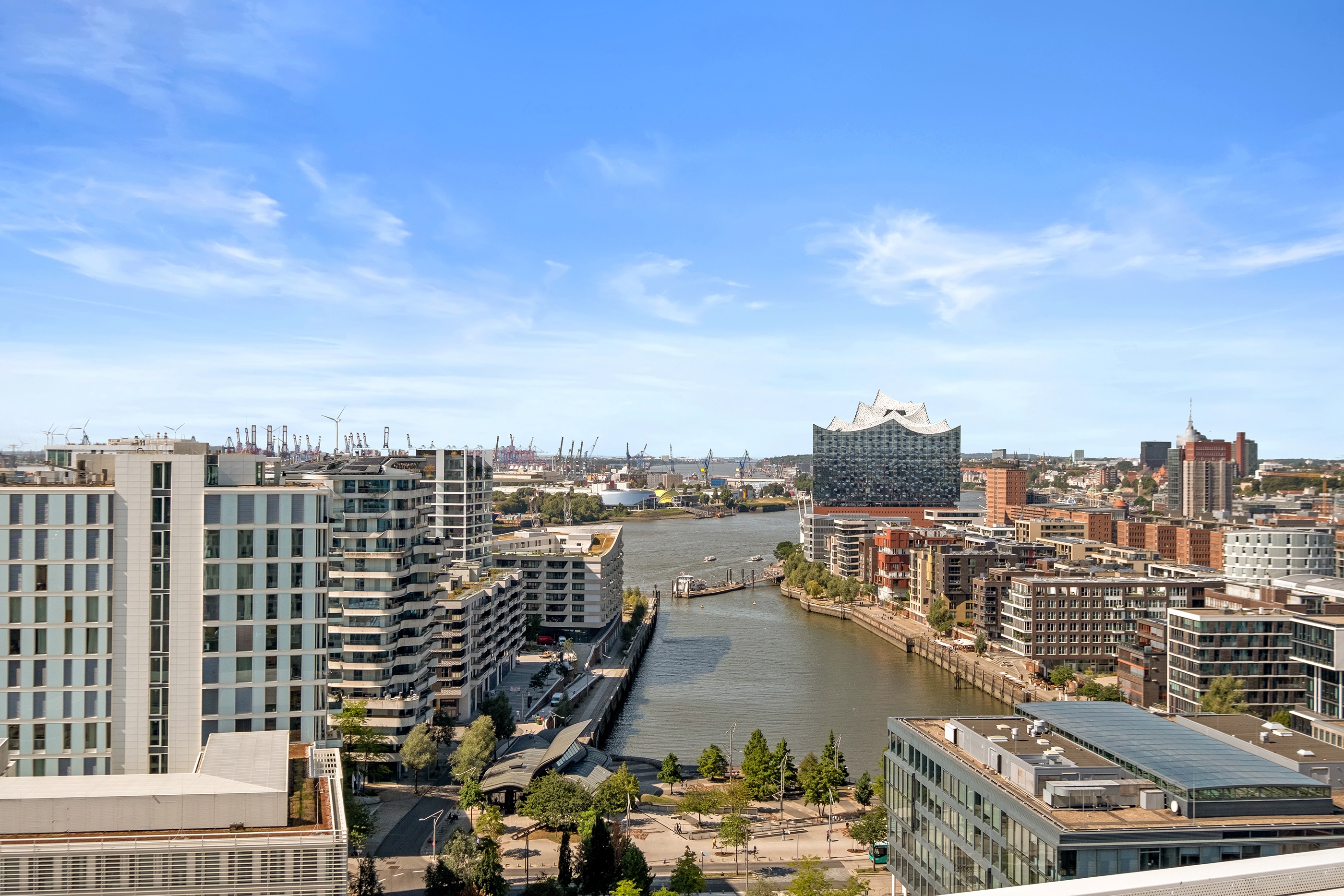 Ausblick von der Dachterrasse