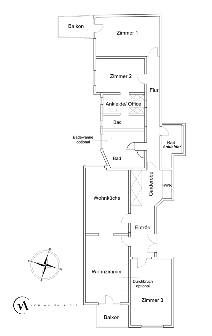 Grundriss aktuell