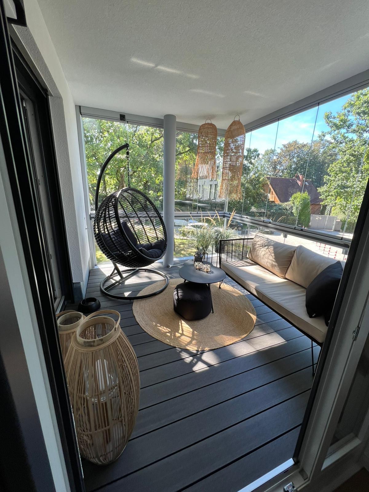 Loggia zum Entspannen