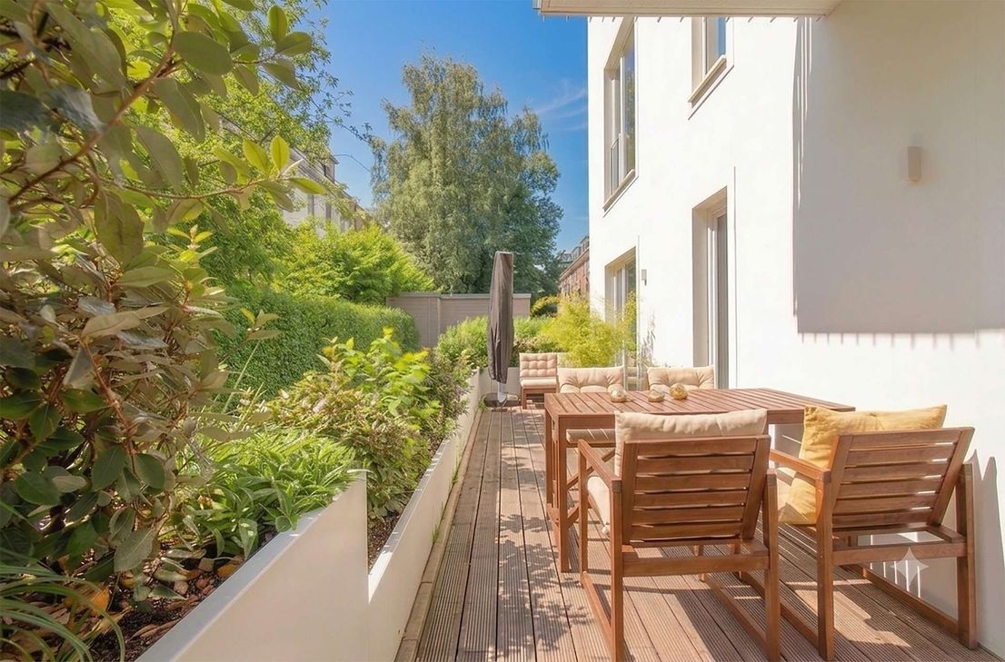 Private Südterrasse