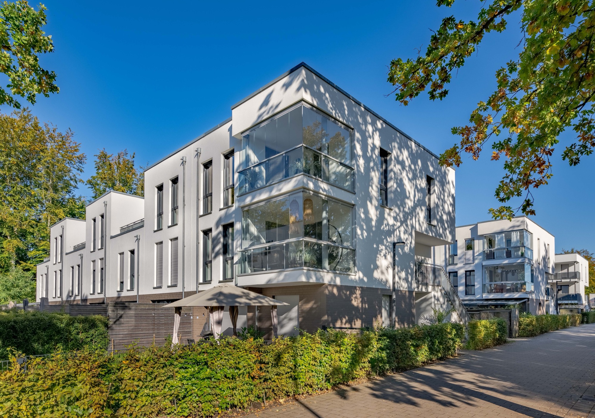 Hochwertiges Wohnquartier im Bauhausstil