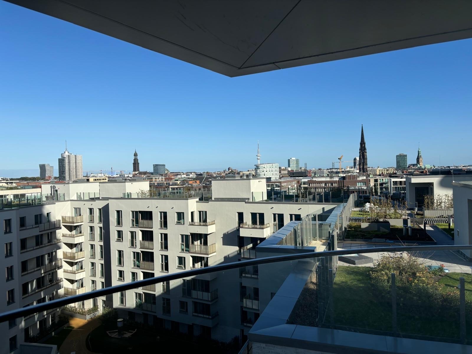 Ausblick Balkon