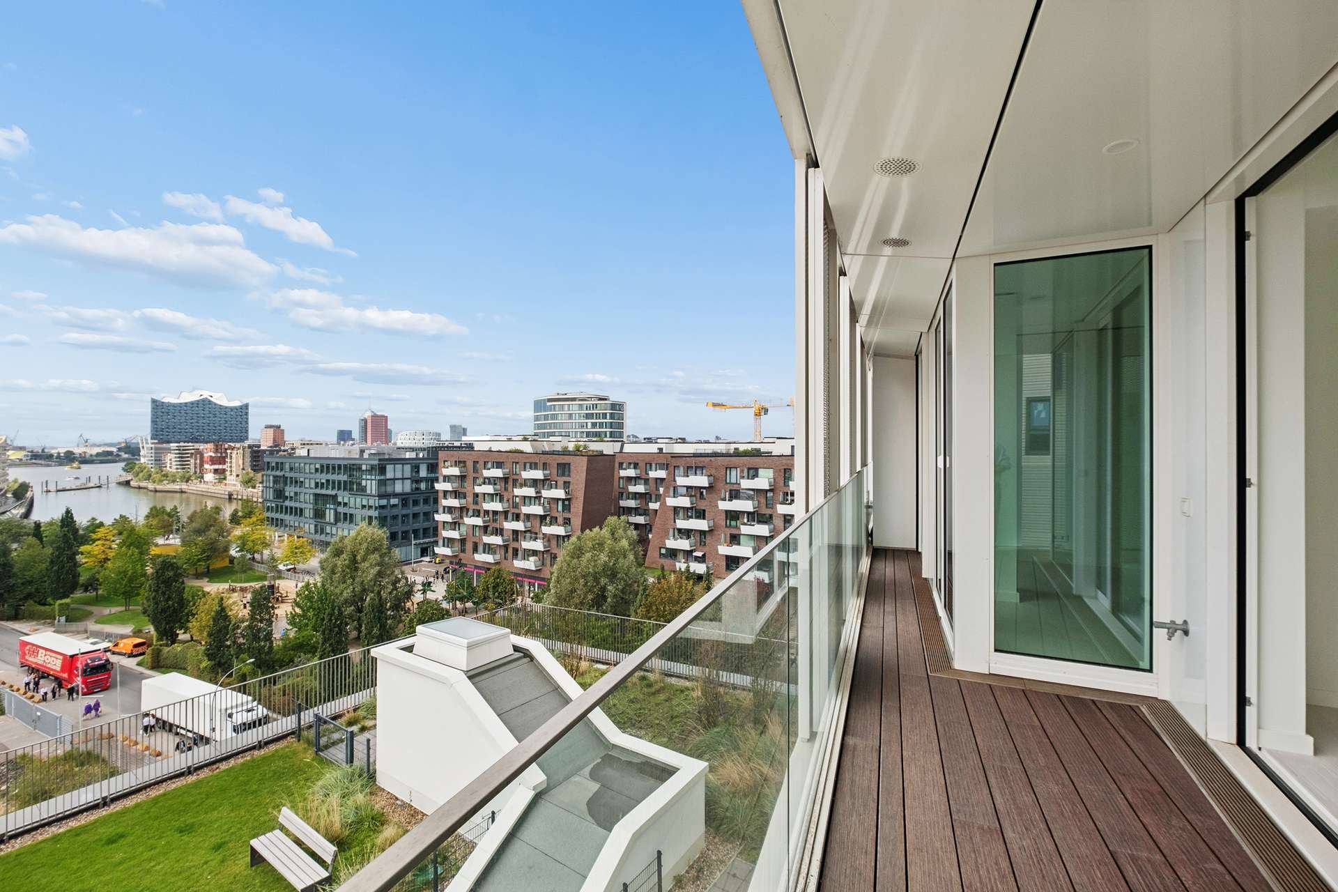 Balkon mit Blick