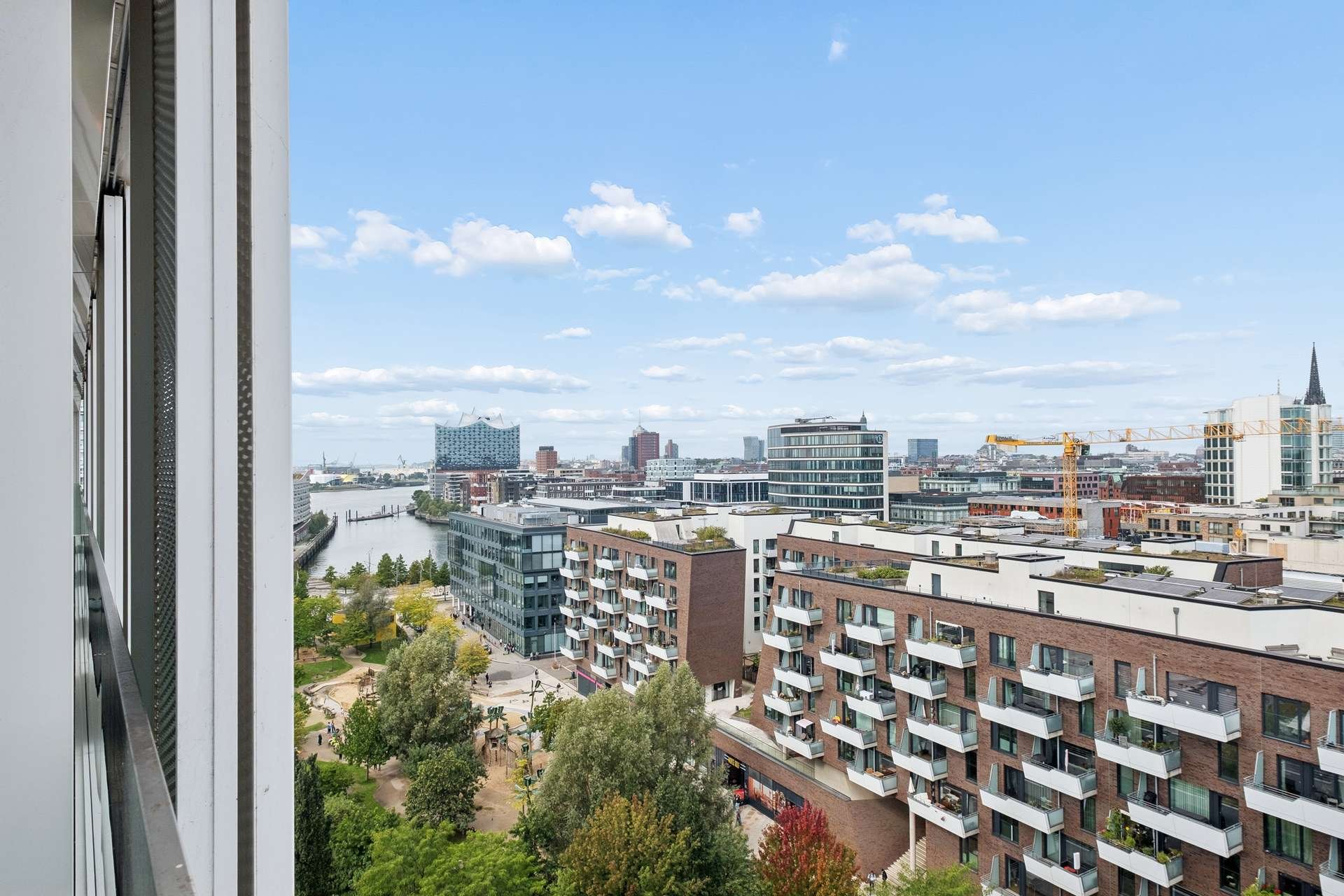 Ausblick vom Balkon