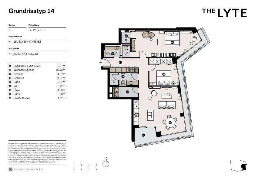 Grundriss WE31