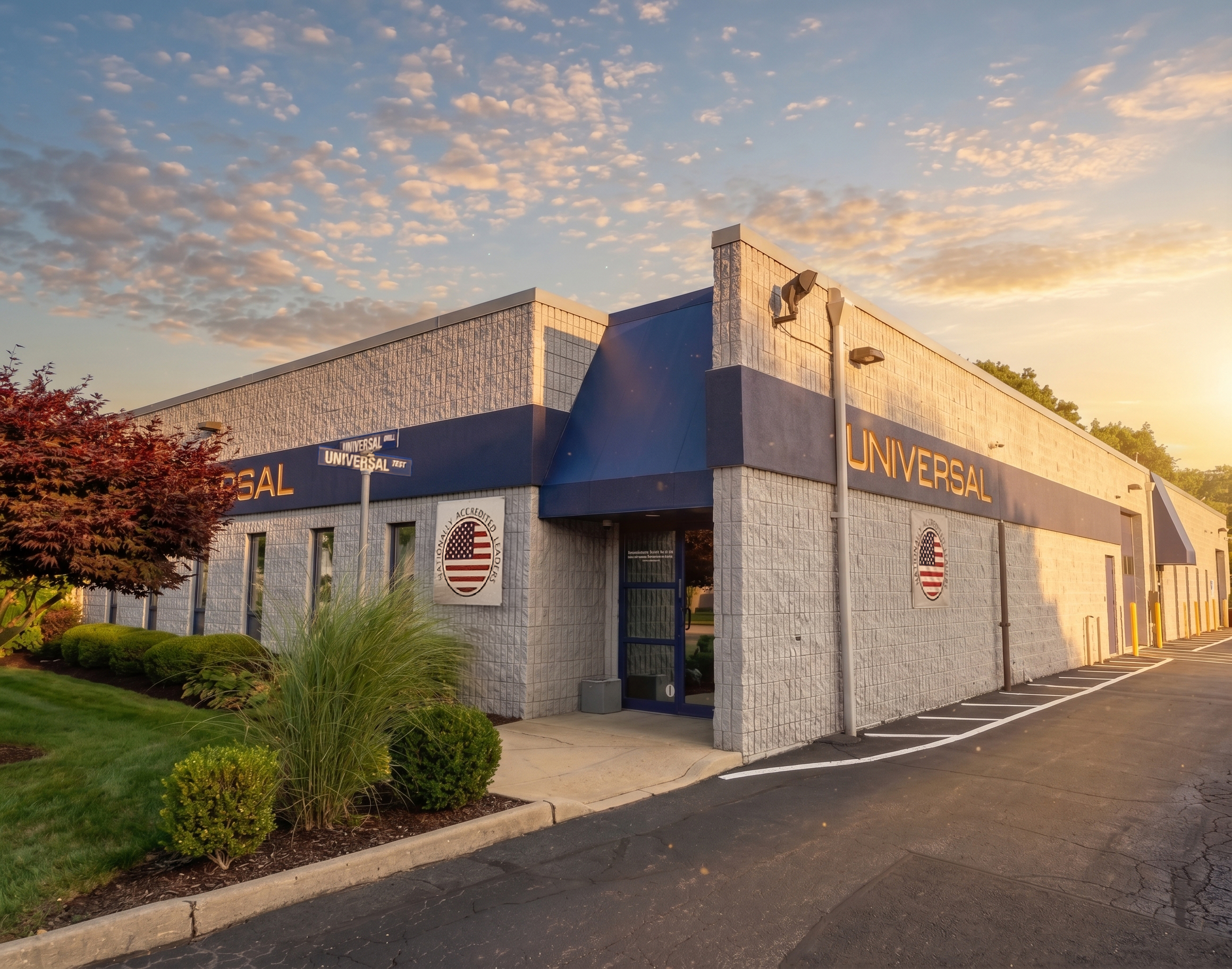 Universal Testing & Inspection Services headquarters and laboratory