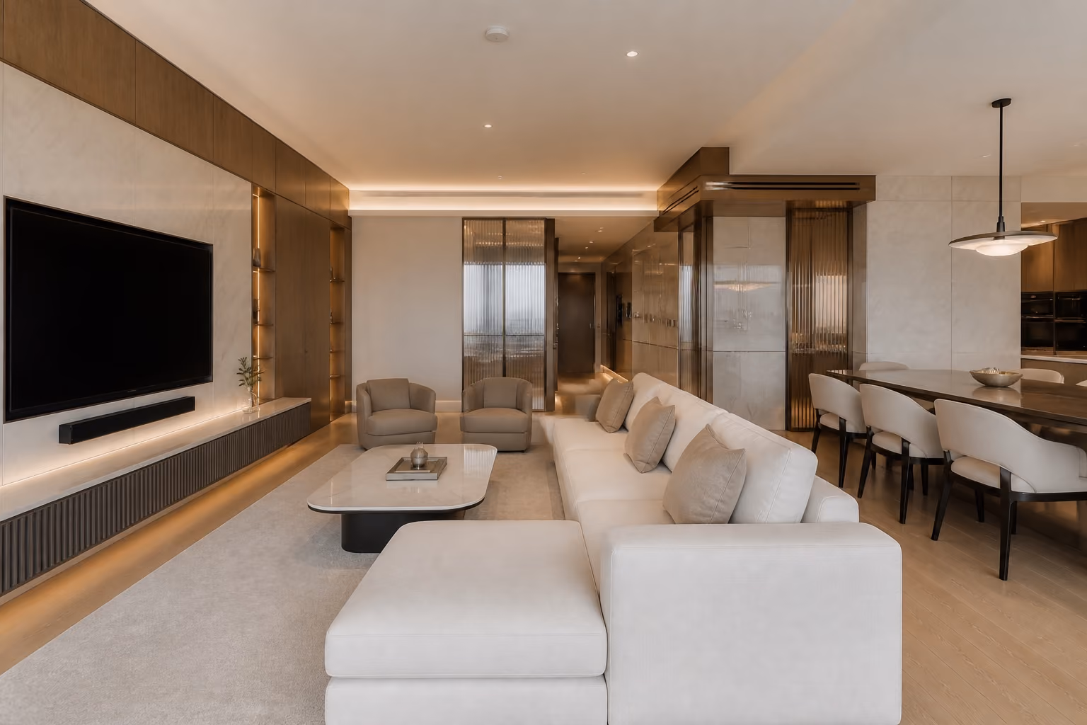 Featured Wall Singapore condo