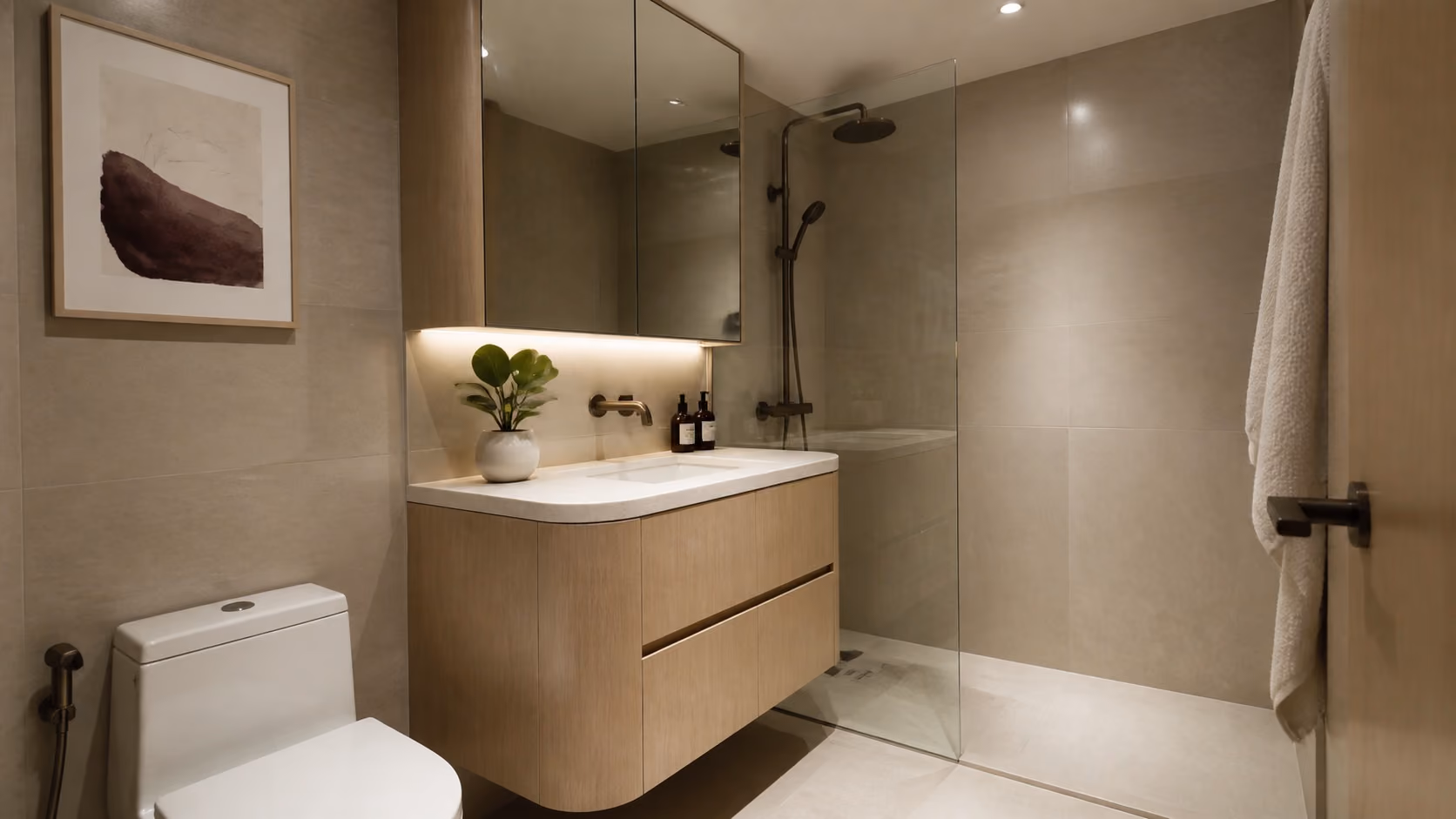 1-Bedroom + Study interior design inspiration, photo 1