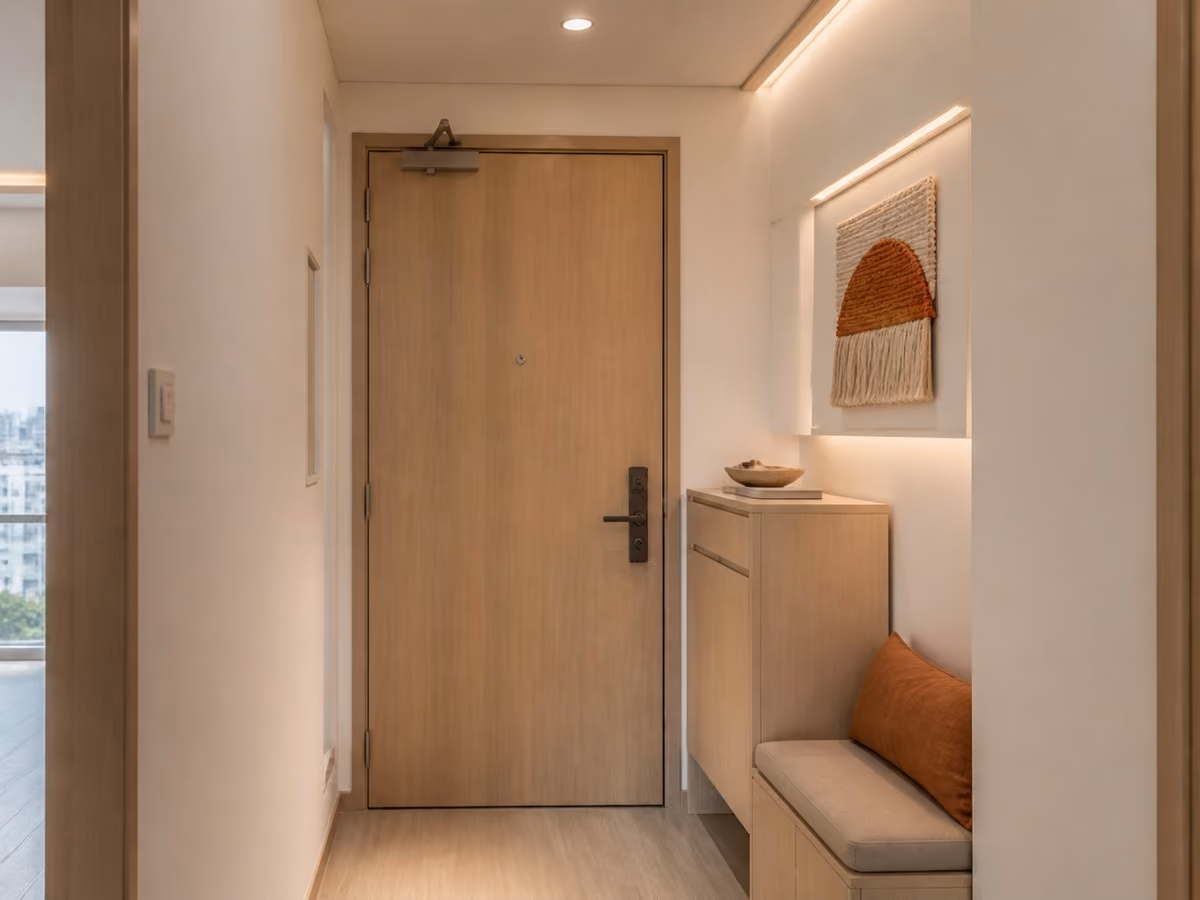 2-Room Flexi interior design by Luxior Concept