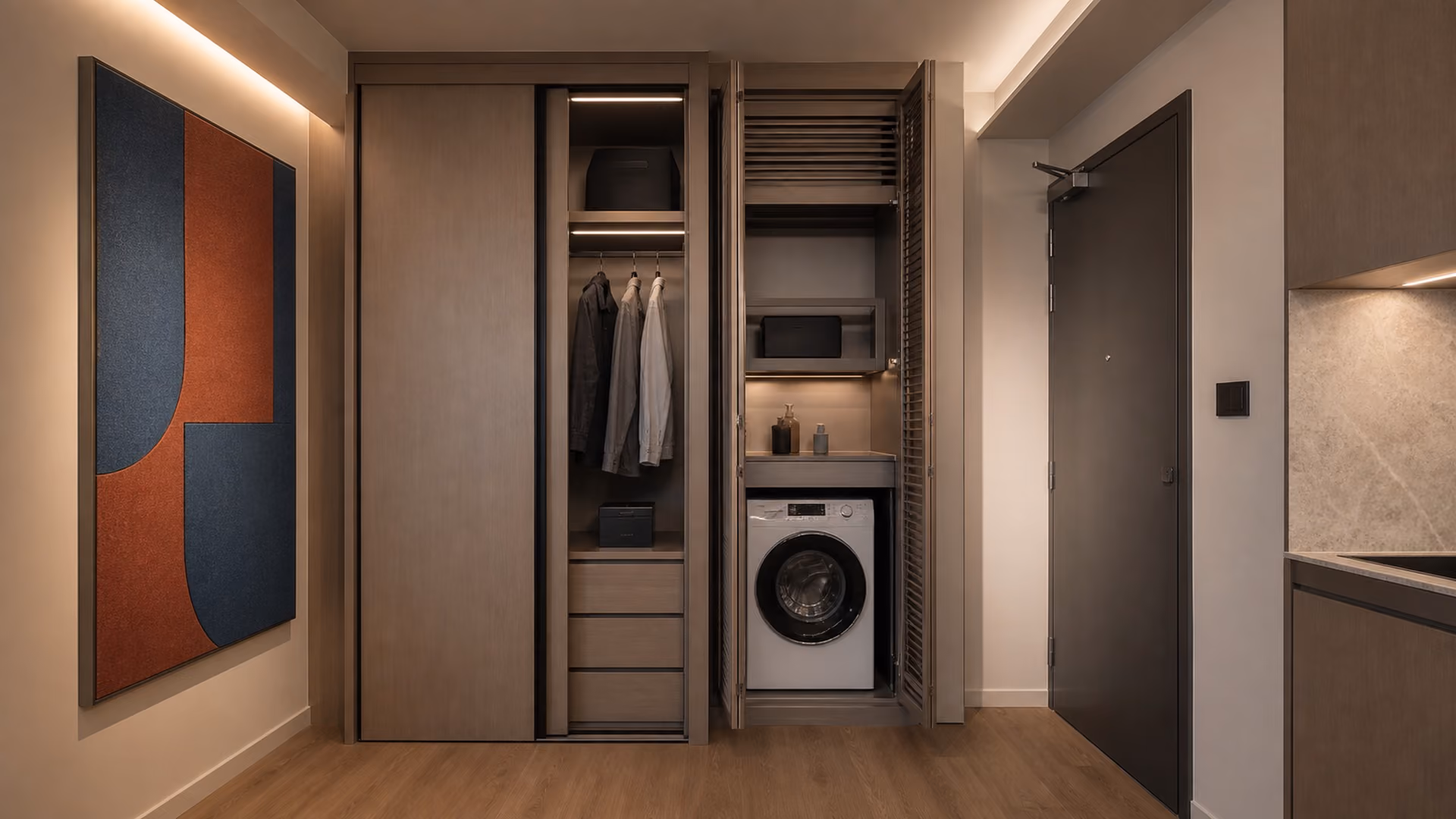 1-Room / Studio interior design inspiration, photo 2
