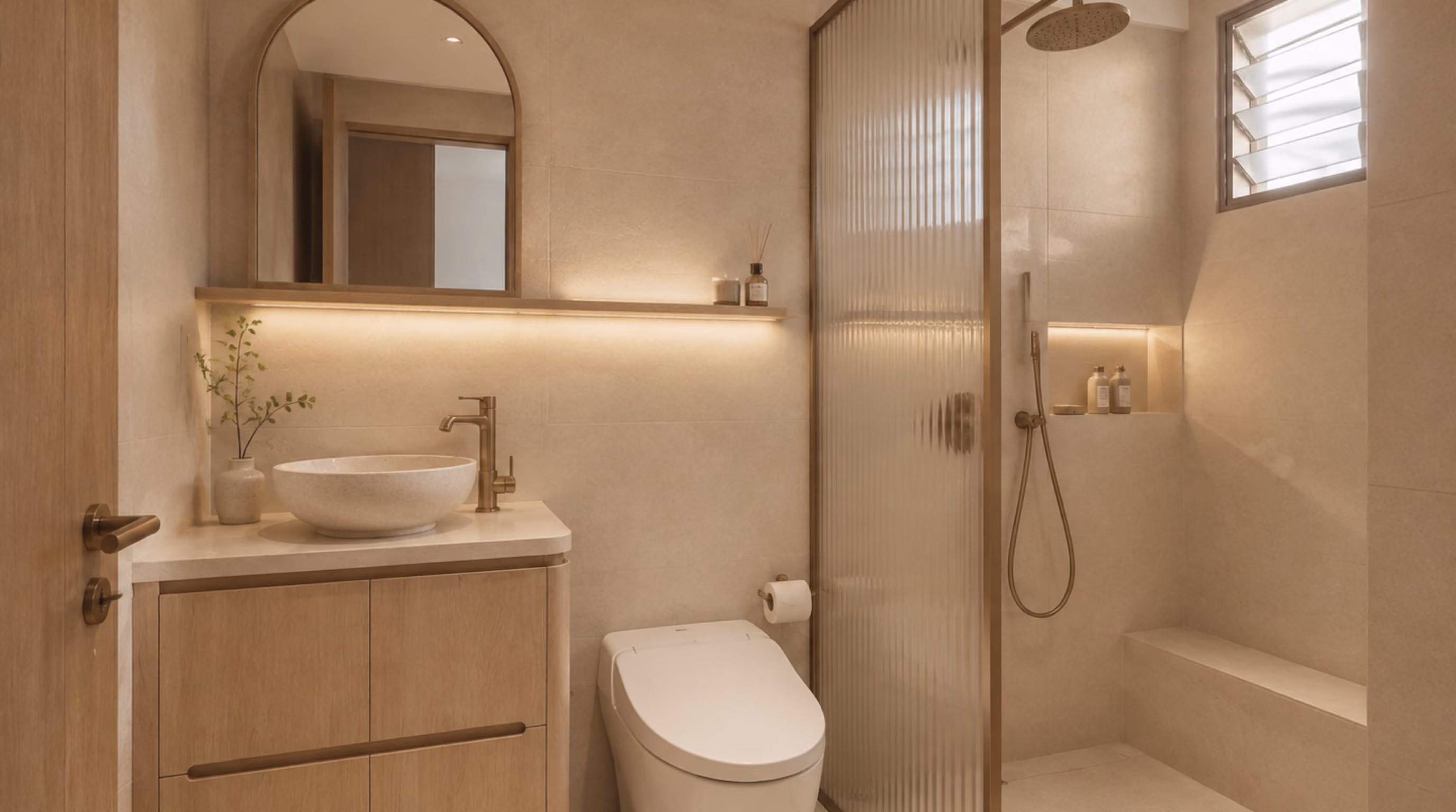 Warm tropical japandi interior inspiration for Keat Hong homes, photo 12