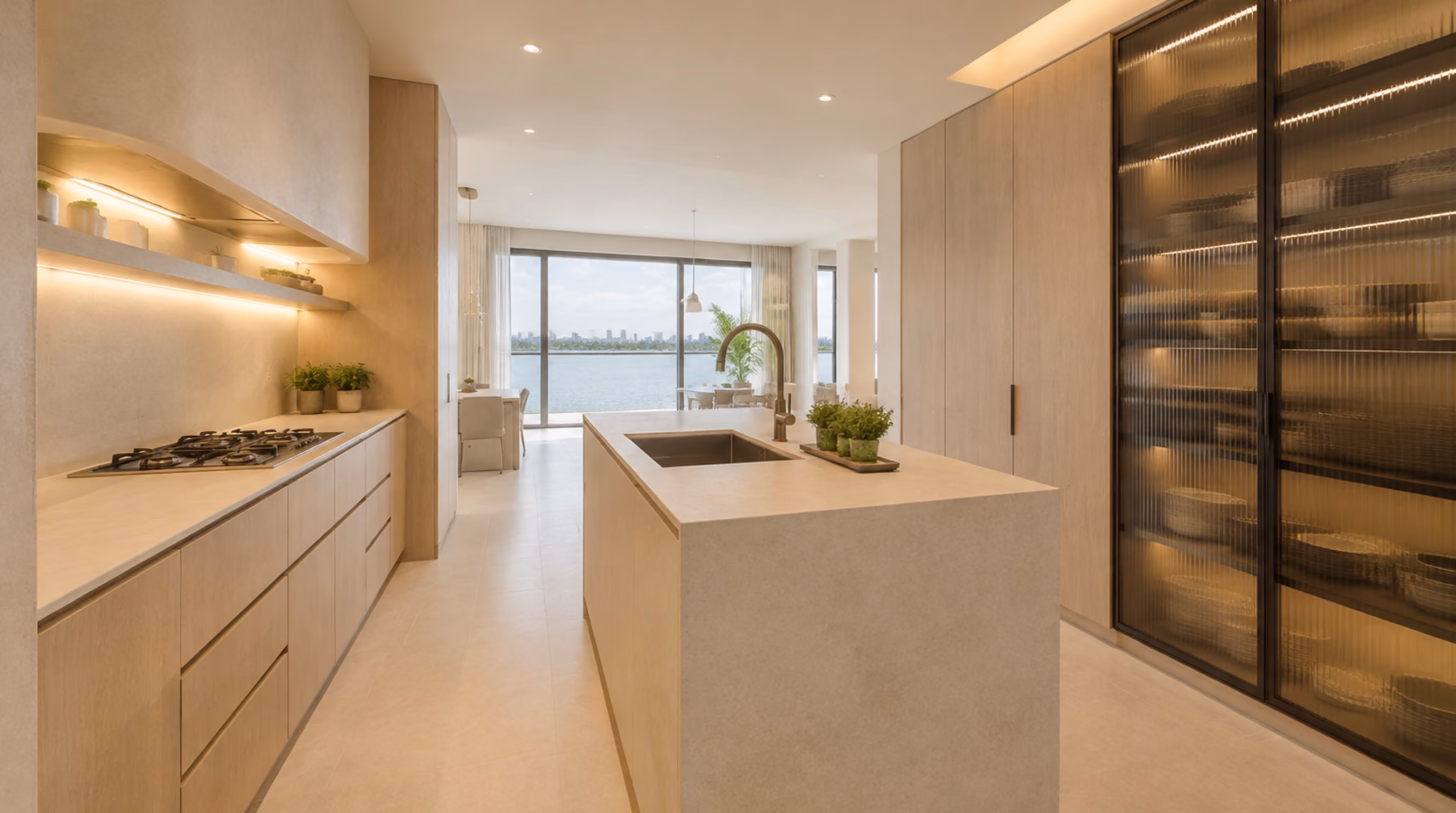 Contemporary biophilic minimalism interior inspiration for Lakeside homes, photo 10