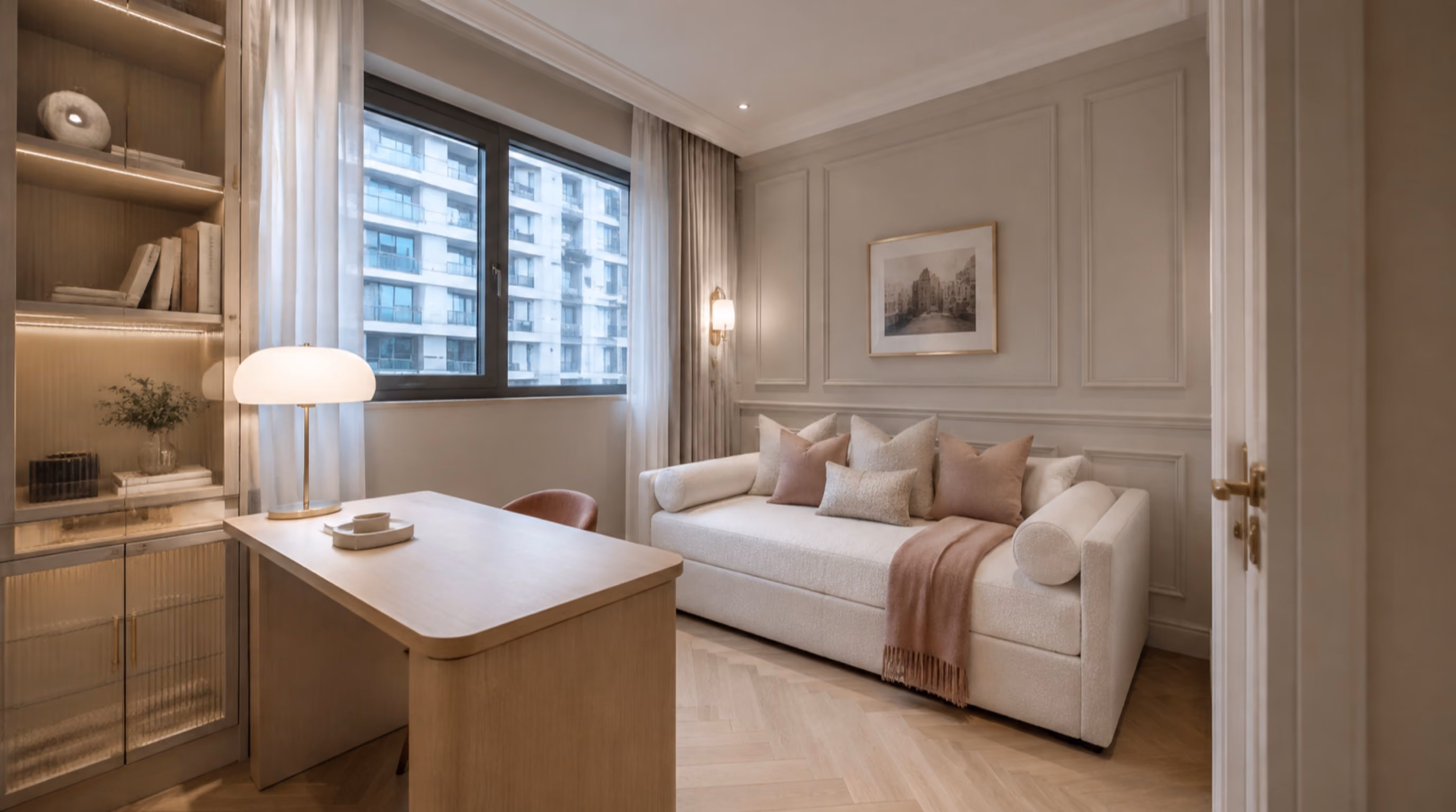 Soft parisian contemporary interior inspiration for Fernvale / Seletar homes, photo 13