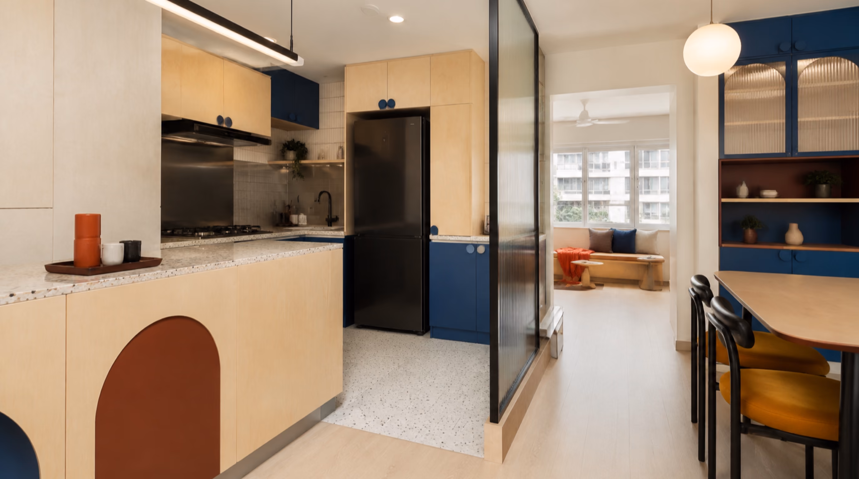 Urban bauhaus colourblock interior inspiration for Buangkok homes, photo 10