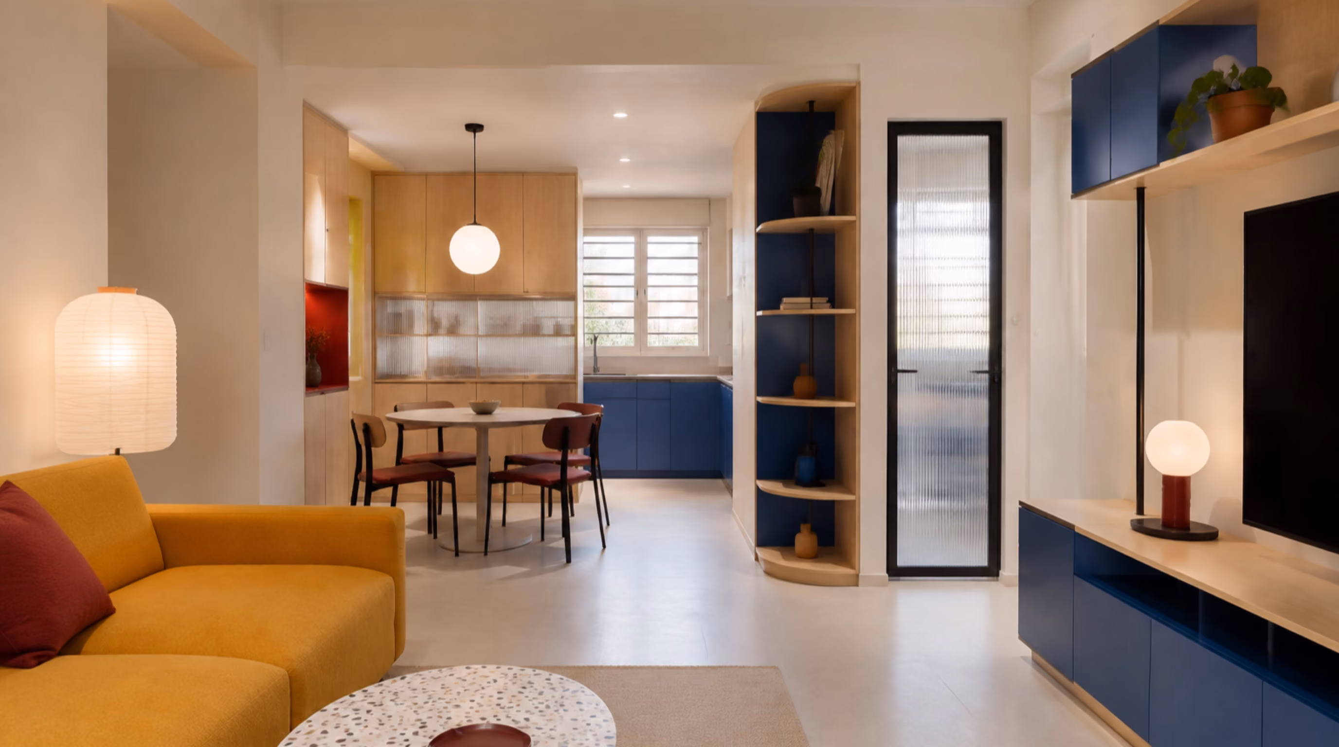 Urban bauhaus colourblock interior inspiration for Buangkok homes, photo 5