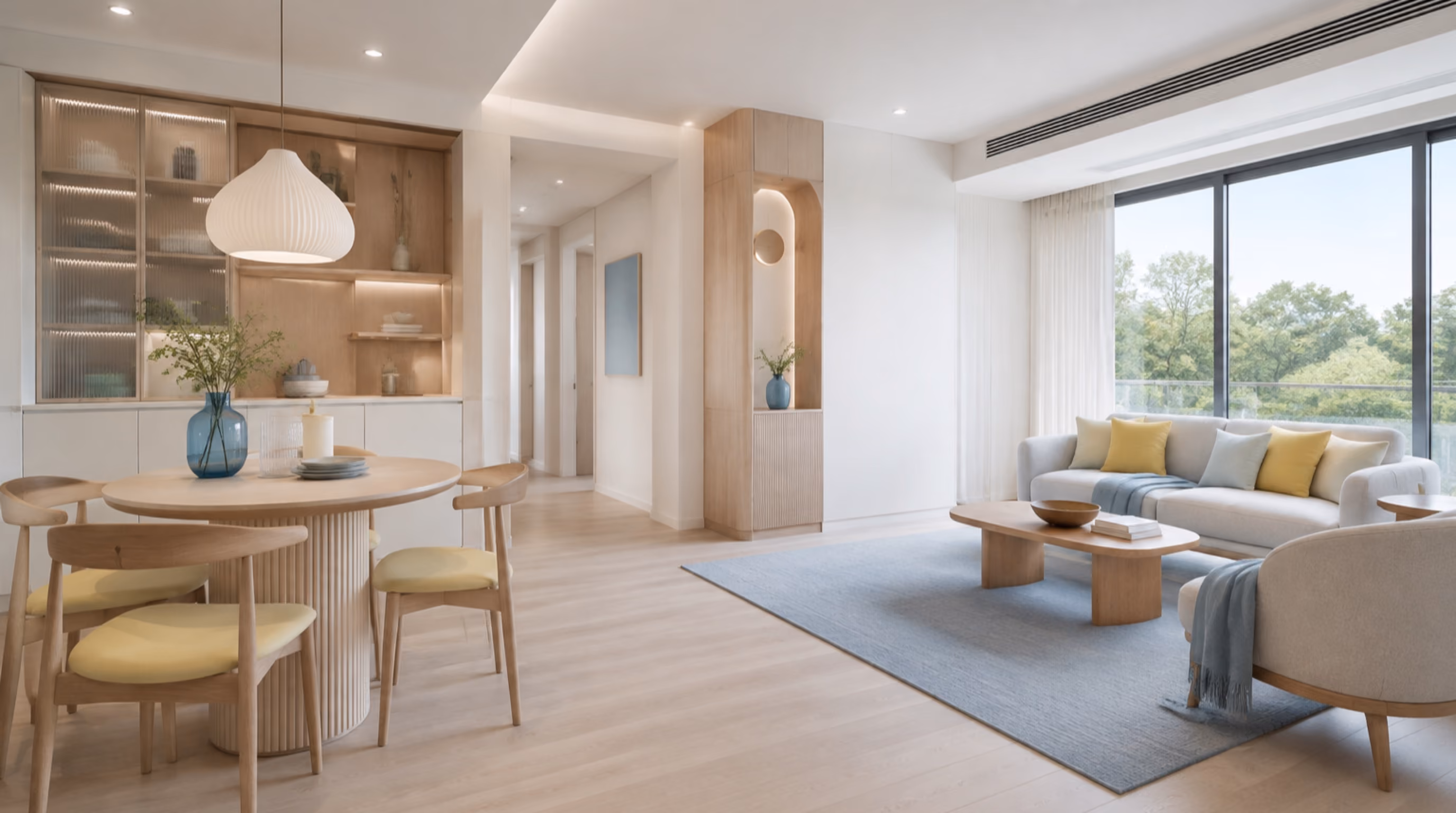 Soft scandinavian colour modern interior inspiration for Lentor homes, photo 5