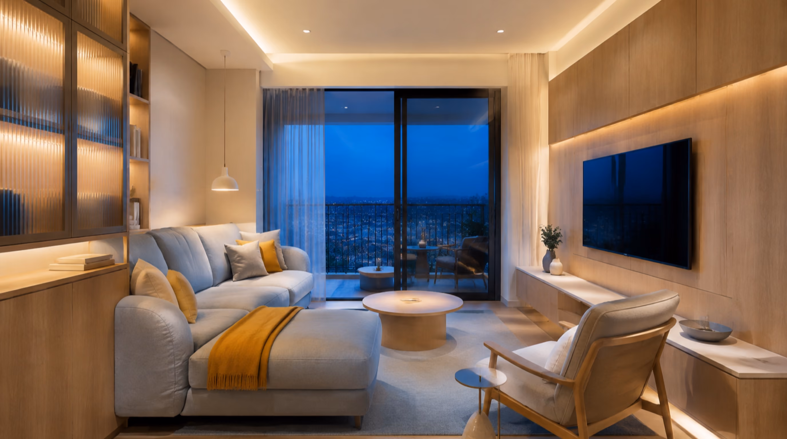 Soft scandinavian colour modern interior inspiration for Lentor homes, photo 15