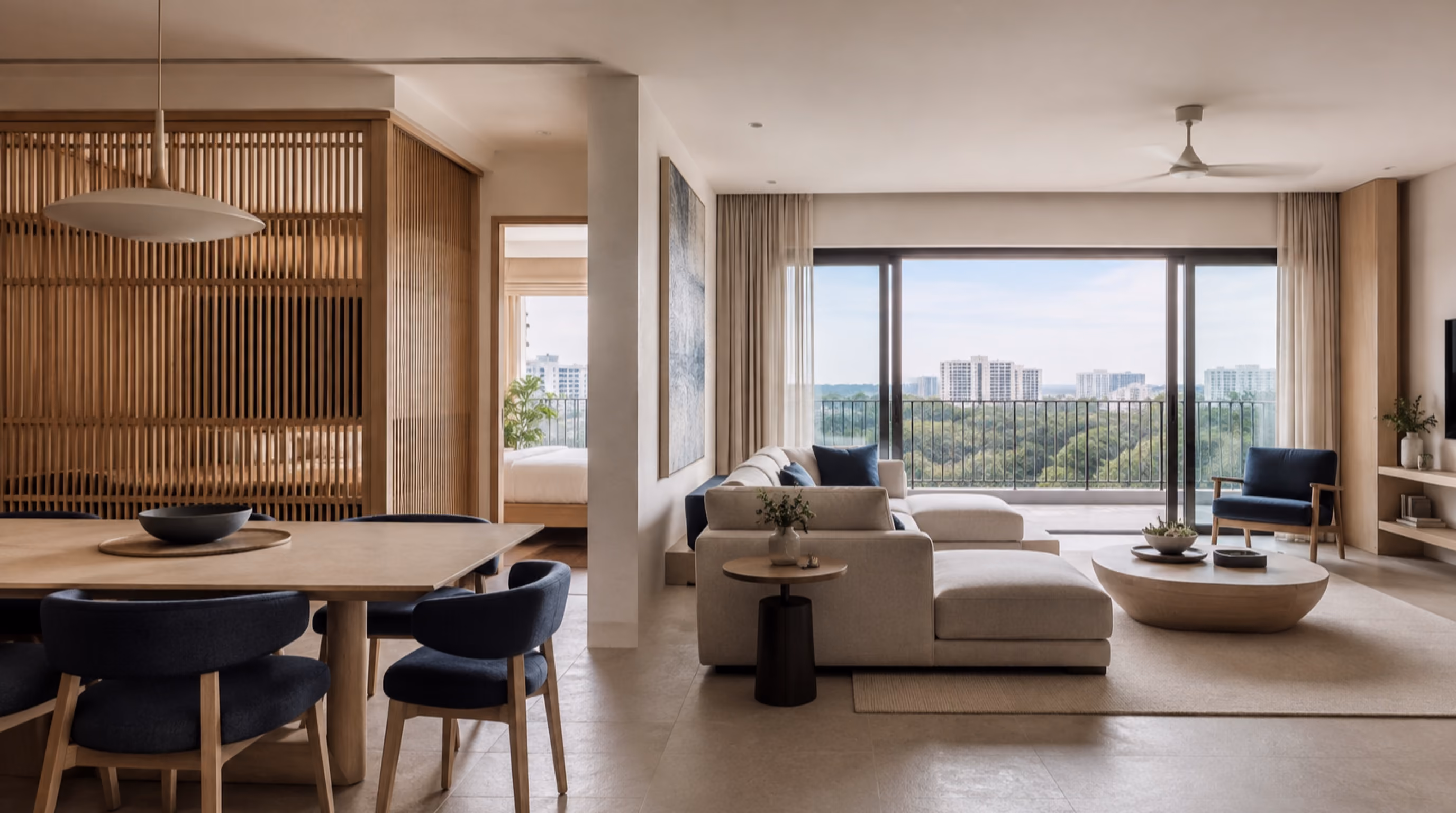 Contemporary japanese coastal interior inspiration for Admiralty homes, photo 1