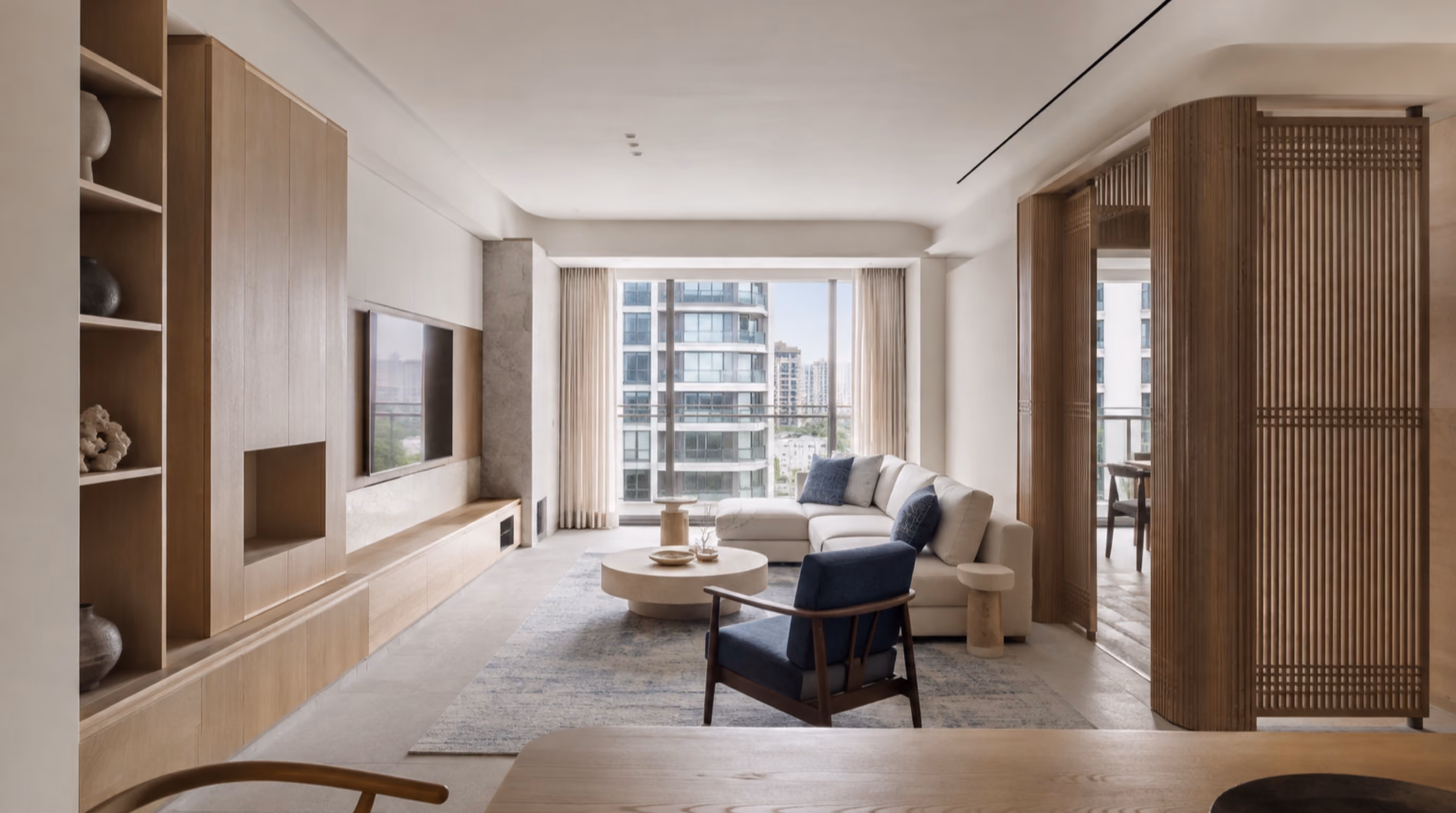 Contemporary japanese coastal interior inspiration for Admiralty homes, photo 2