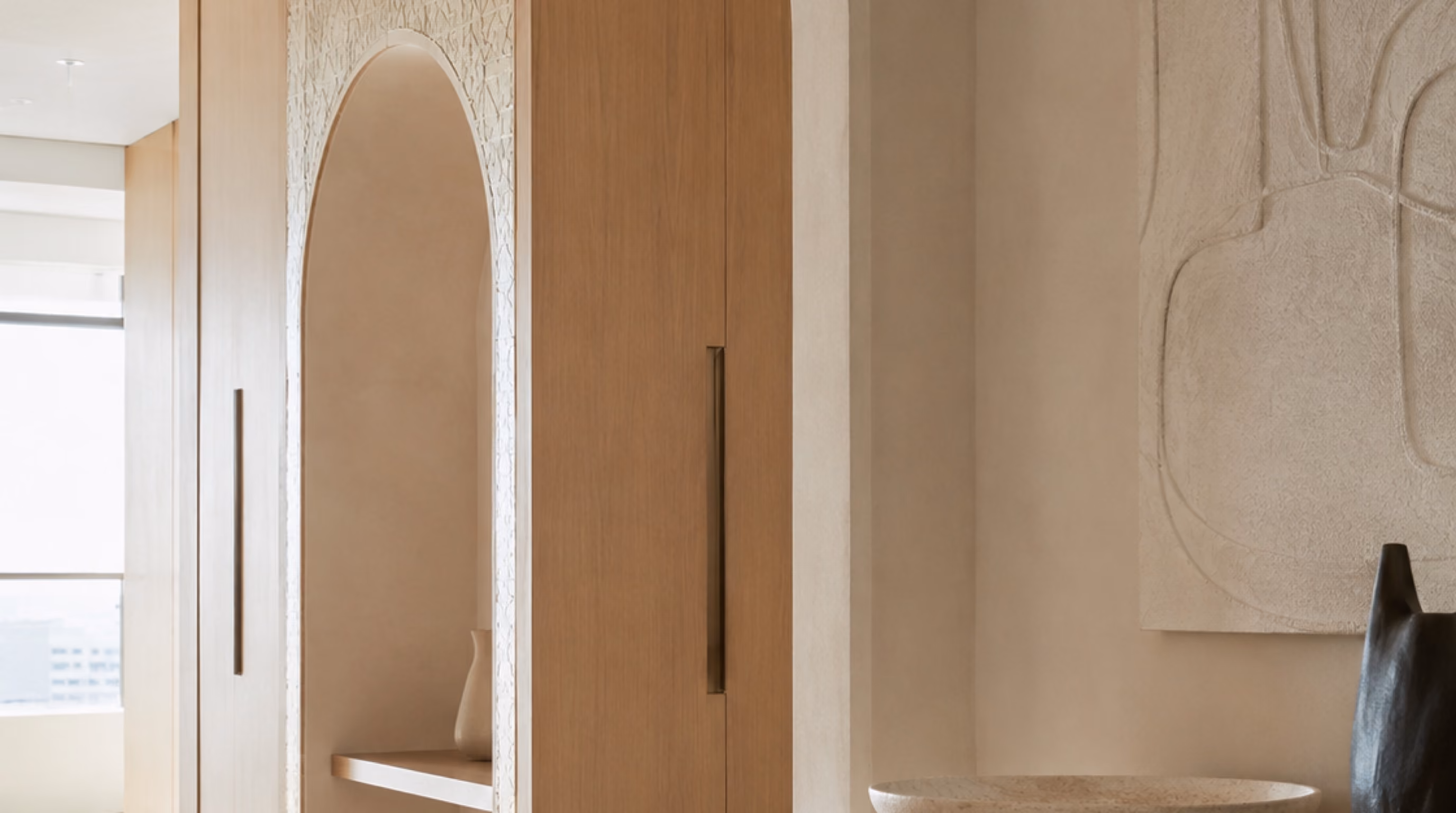 Contemporary moroccan minimalism interior design for a Kembangan / Eunos home by Luxior Concept