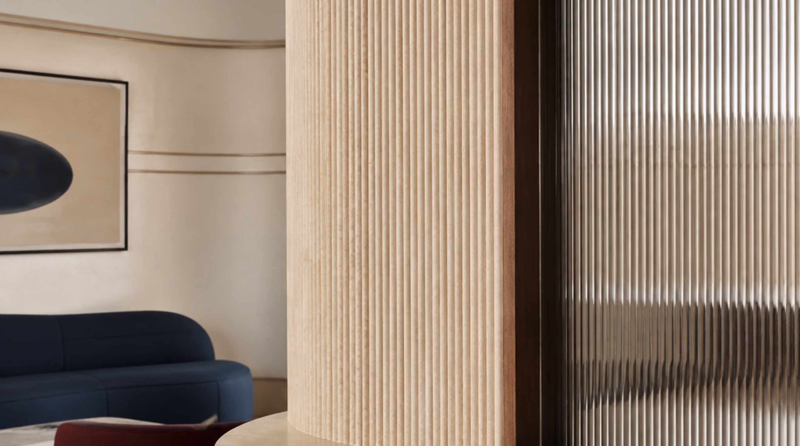 Streamline moderne interior design for a Dakota / Mountbatten home by Luxior Concept