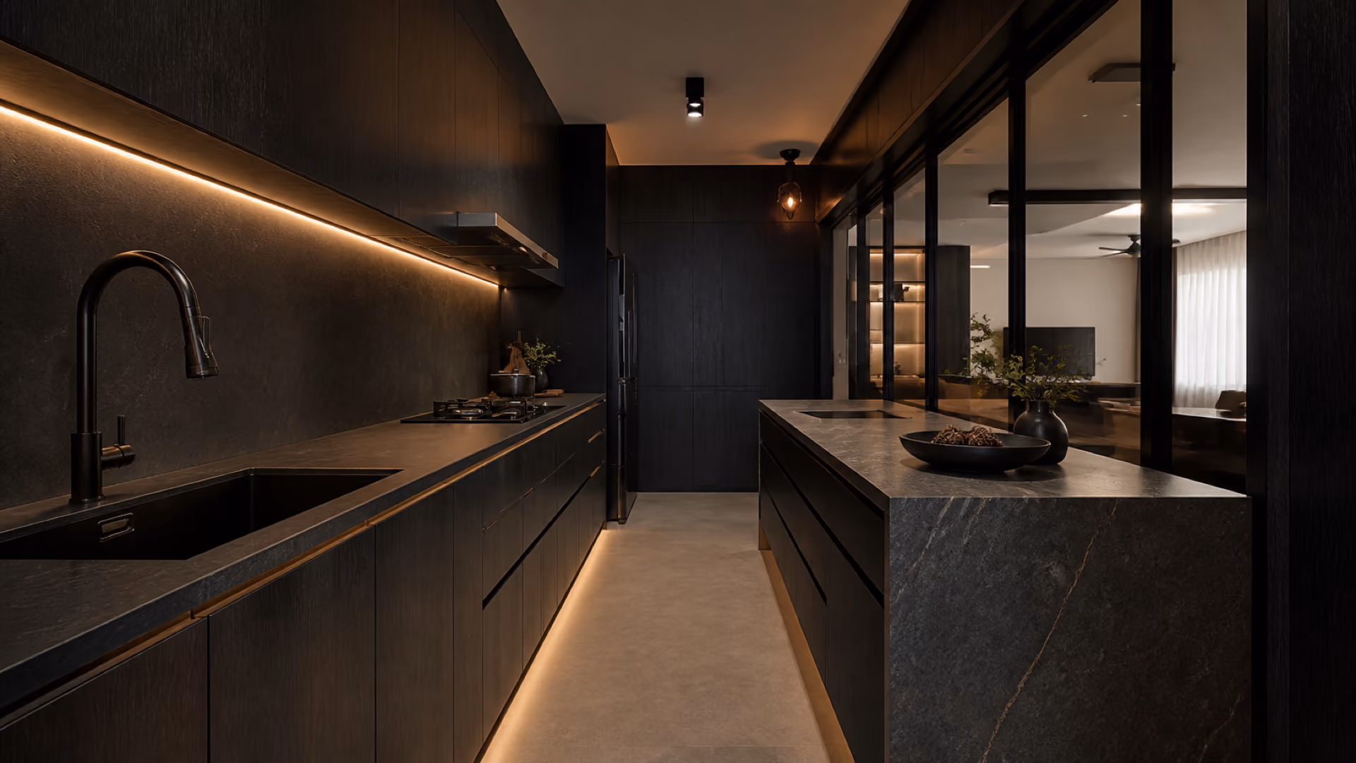 Modern Dark Contemporary - 319 Woodlands St 31 renovation by Luxior Concept, photo 3