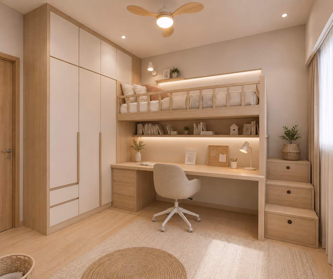 Contemporary Scandinavian - 325C Sengkang East Way renovation by Luxior Concept, photo 2