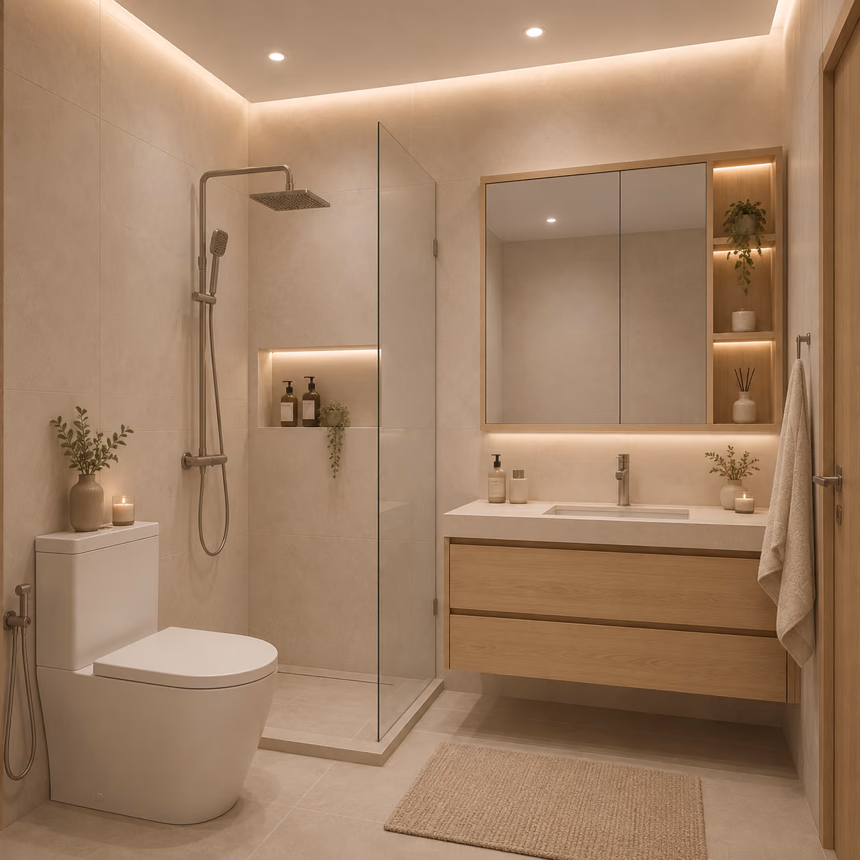 Contemporary Scandinavian - 325C Sengkang East Way renovation by Luxior Concept, photo 1