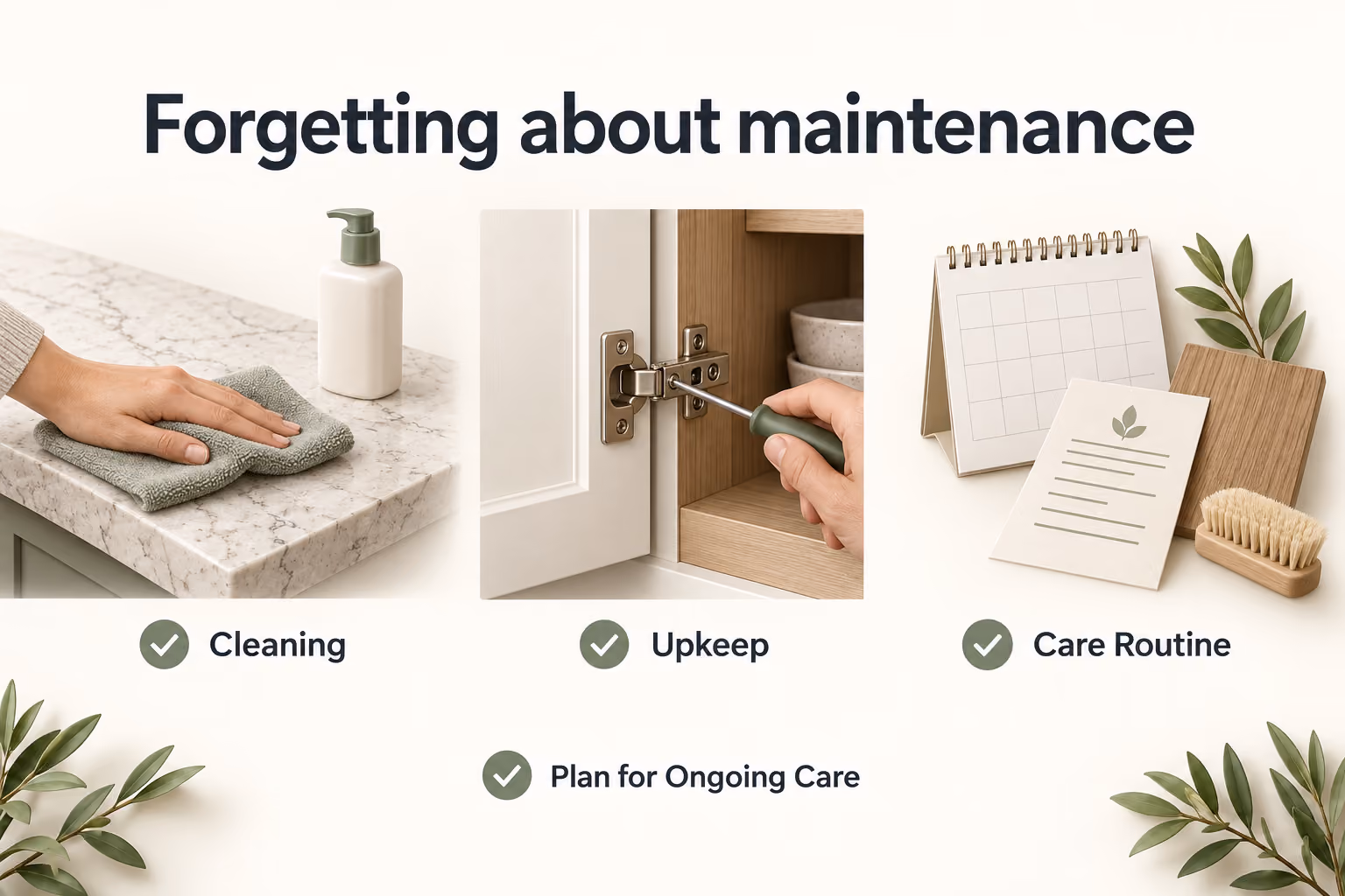 Do not orget the maintenance