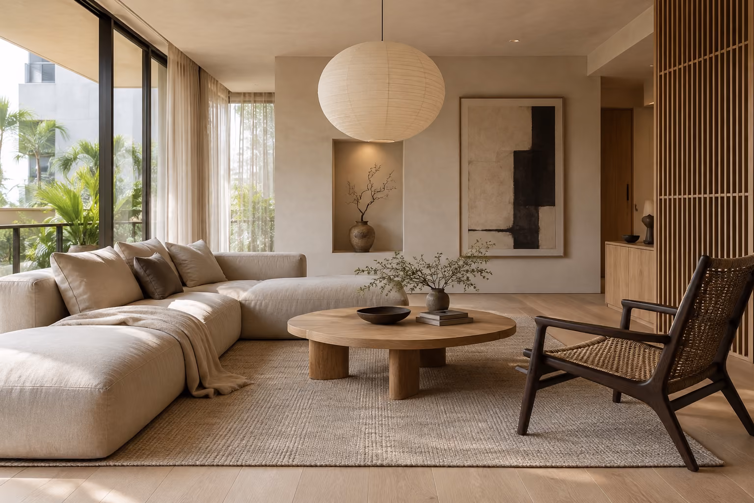 Japandi Living Room