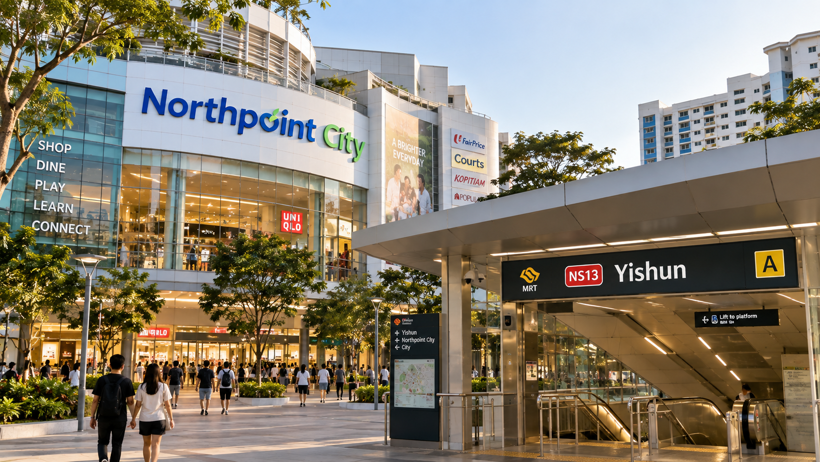 Northpoint Singapore Yishun MRT station