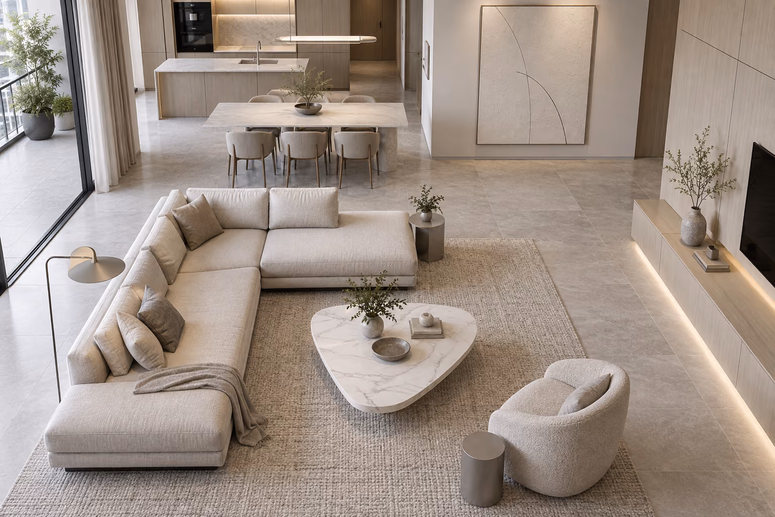 Luxury Minimalism interior design inspiration, photo 3